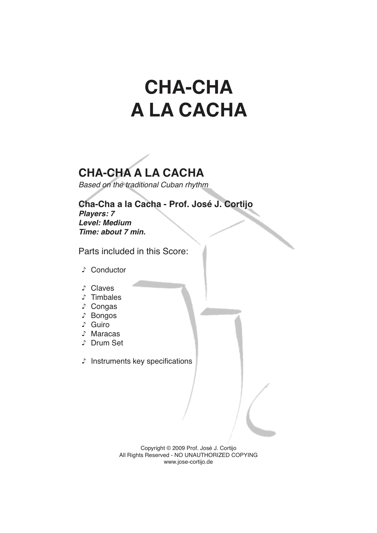 Cha-Cha a la Cacha